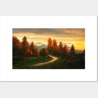 Autumn Landscape Posters and Art